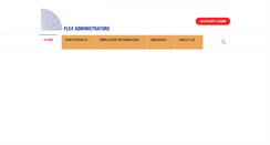 Desktop Screenshot of flexadministrators.com